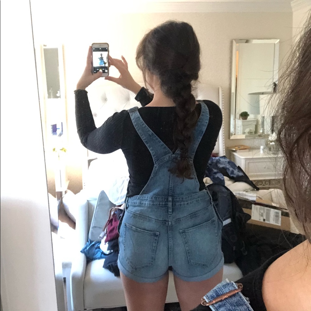Overall Shorts